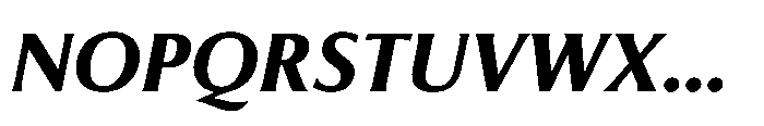 Feldora Bold Italic Font UPPERCASE
