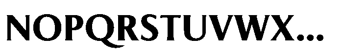 Feldora Bold Font UPPERCASE