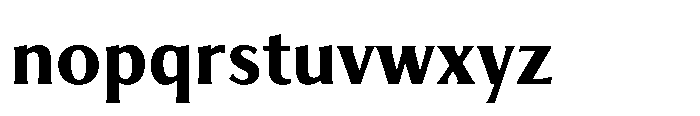 Feldora Bold Font LOWERCASE