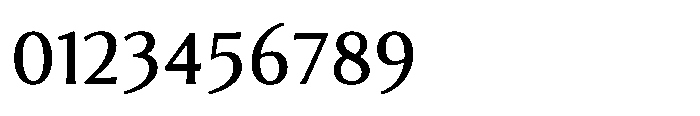 Feldora Medium Font OTHER CHARS