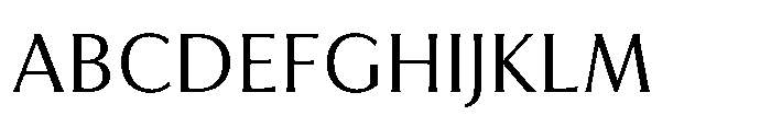 Feldora Regular Font UPPERCASE