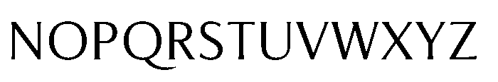 Feldora Regular Font UPPERCASE