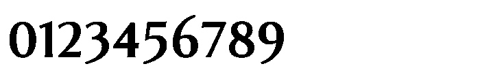 Feldora Semi Bold Font OTHER CHARS