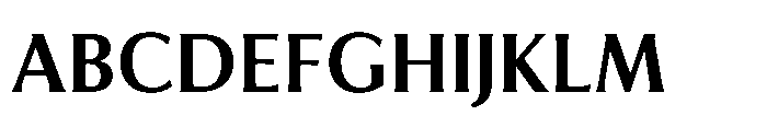 Feldora Semi Bold Font UPPERCASE