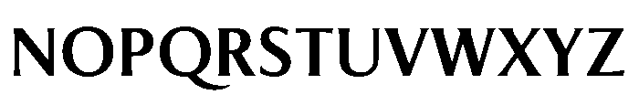 Feldora Semi Bold Font UPPERCASE