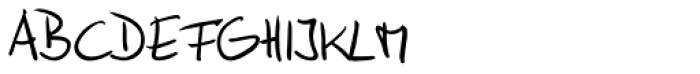 Feliks Handwriting Font UPPERCASE