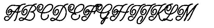 Feliora Font UPPERCASE