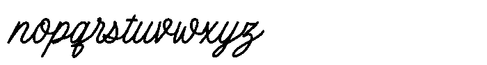 Feliora Font LOWERCASE