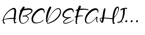 Felixstar Italic Font UPPERCASE