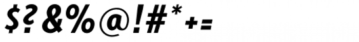 Fellbaum Grotesk Bold Italic Font OTHER CHARS
