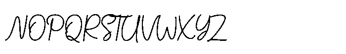 Fellina Font UPPERCASE