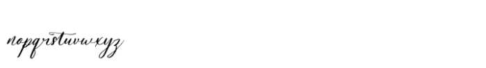 Fellyttsia Regular Font LOWERCASE