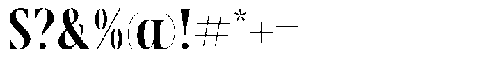 Female Halzita Regular Font OTHER CHARS