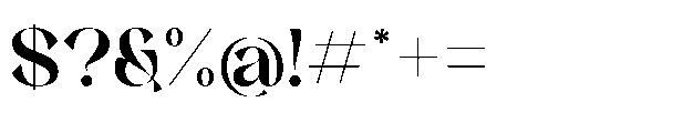 Femic Font OTHER CHARS