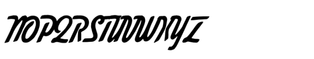 Fendesert Script Regular Font UPPERCASE