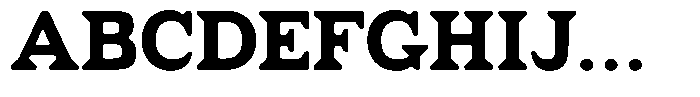 Fendrok Smooth Black Expanded Font UPPERCASE