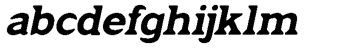 Fendrok Smooth Black Slant Semi Expa FONT