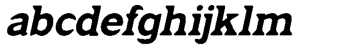 Fendrok Smooth Black Slant FONT