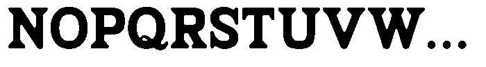 Fendrok Smooth Black Font UPPERCASE