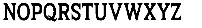 Fendrok Smooth Bold Condensed Font UPPERCASE