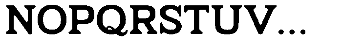 Fendrok Smooth Bold Expanded Font UPPERCASE