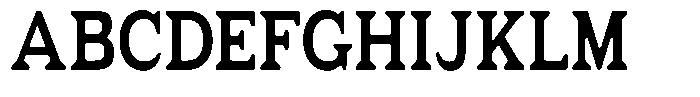 Fendrok Smooth Bold Semi Condensed Font UPPERCASE