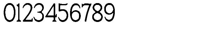 Fendrok Smooth Condensed Font OTHER CHARS