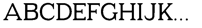 Fendrok Smooth Expanded Font UPPERCASE