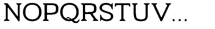Fendrok Smooth Expanded Font UPPERCASE