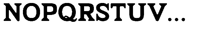 Fendrok Smooth Extra Bold Semi Expan Font UPPERCASE