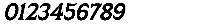 Fendrok Smooth Extra Bold Slan Sem Con Font OTHER CHARS