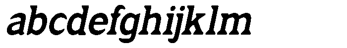 Fendrok Smooth Extra Bold Slan Sem Con FONT