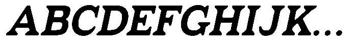 Fendrok Smooth Extra Bold Slan Sem Exp Font UPPERCASE