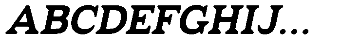 Fendrok Smooth Extra Bold Slant Expan Font UPPERCASE