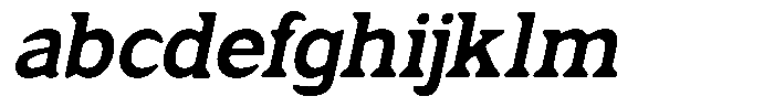 Fendrok Smooth Extra Bold Slant FONT