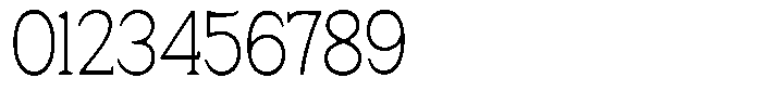 Fendrok Smooth Extra Light Conden Font OTHER CHARS