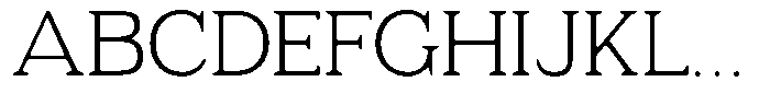 Fendrok Smooth Extra Light Expanded Font UPPERCASE