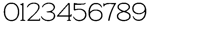Fendrok Smooth Extra Light Semi Expan Font OTHER CHARS