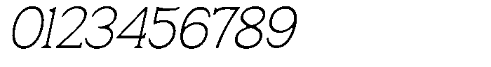 Fendrok Smooth Extra Light Slan Sem Con Font OTHER CHARS