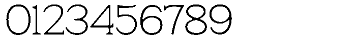 Fendrok Smooth Extra Light Font OTHER CHARS