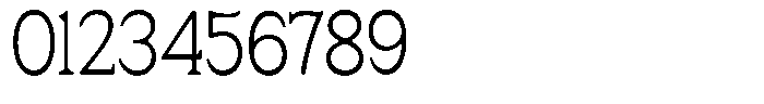 Fendrok Smooth Light Condensed Font OTHER CHARS