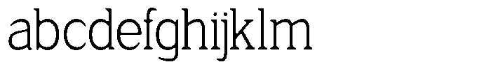 Fendrok Smooth Light Semi Condensed FONT