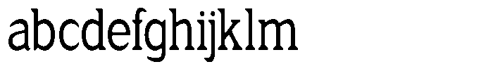 Fendrok Smooth Medium Condensed FONT