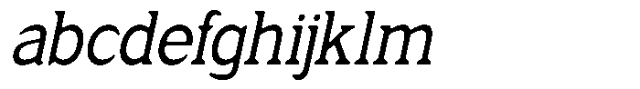 Fendrok Smooth Medium Slant Semi Con FONT