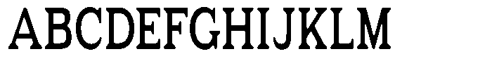 Fendrok Smooth Semi Bold Condensed Font UPPERCASE