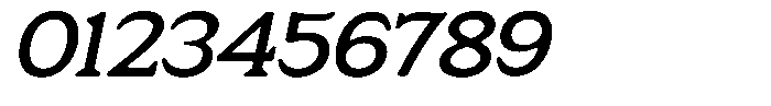 Fendrok Smooth Semi Bold Slant Expan Font OTHER CHARS