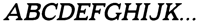 Fendrok Smooth Semi Bold Slant Expan Font UPPERCASE