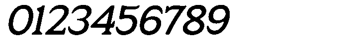 Fendrok Smooth Semi Bold Slant Font OTHER CHARS
