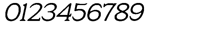 Fendrok Smooth Slant Semi Expanded Font OTHER CHARS