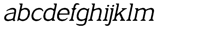 Fendrok Smooth Slant Semi Expanded FONT